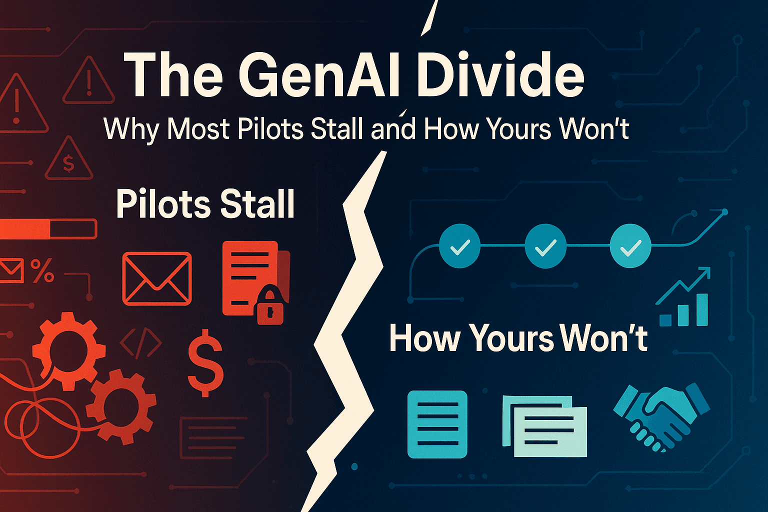 The GenAI Divide: Why Most Pilots Stall and How Yours Won’t